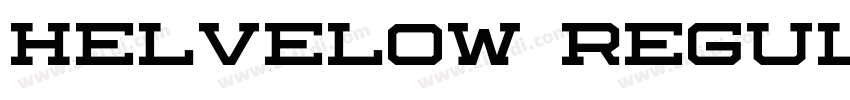 Helvelow Regular字体转换 Helvelow Regular字体转换